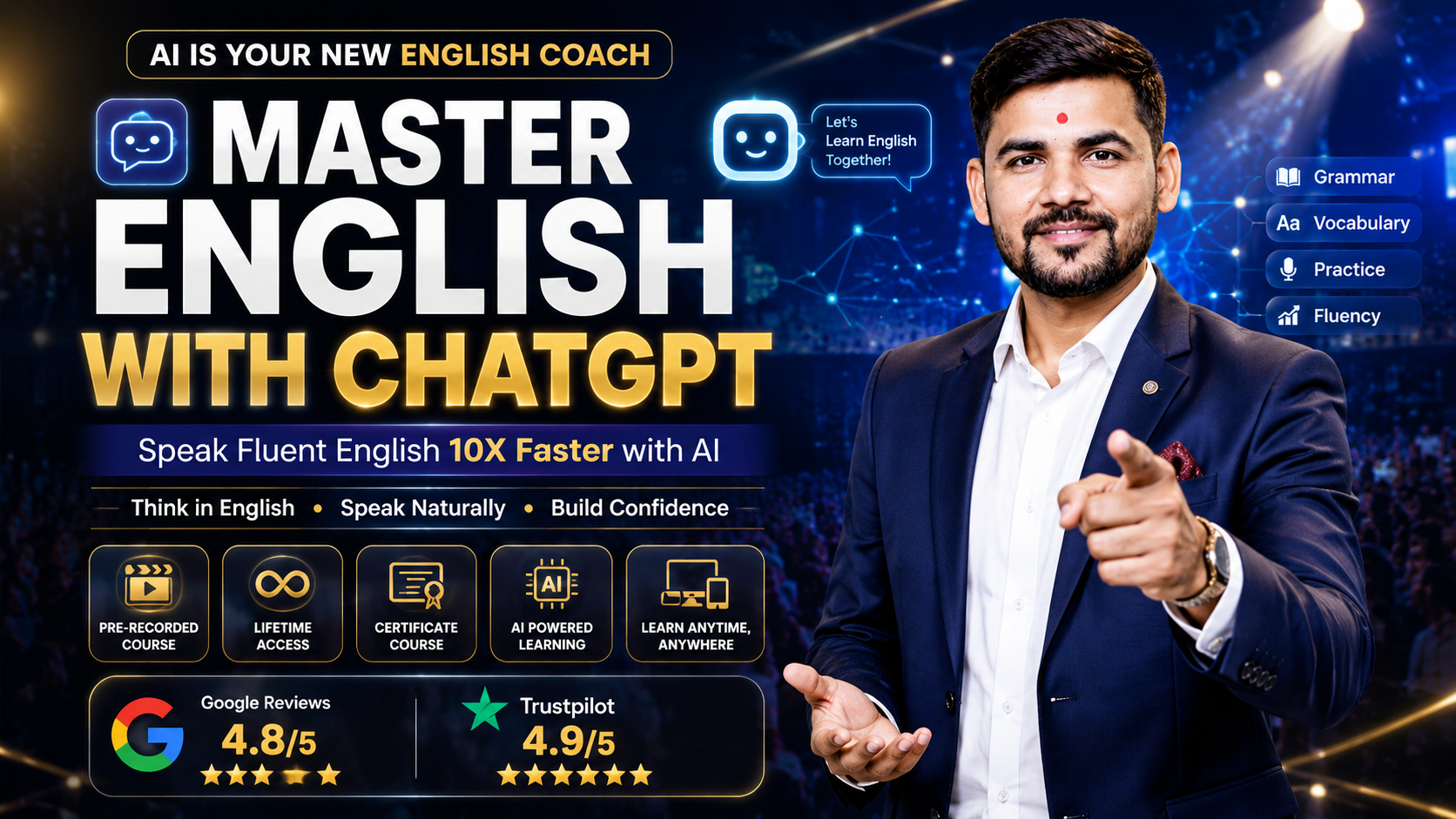 ChatGpt English Fluency Guide Course