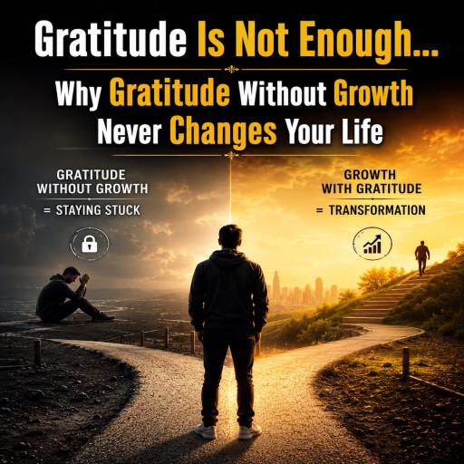 Gratitude Is Not Enough... Why Gratitude Without Growth Never Changes Your Life