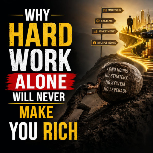 Why Hard Work Alone Will Never Make You Rich